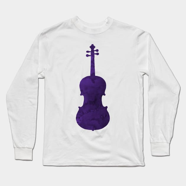 Viola Long Sleeve T-Shirt by BittenByErmines